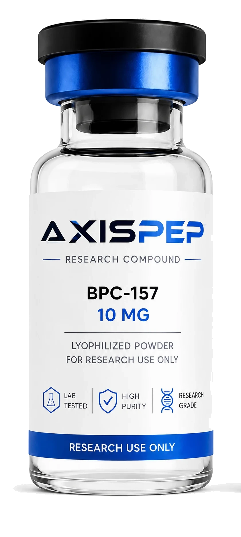 BPC-157 10mg Axispep research vial