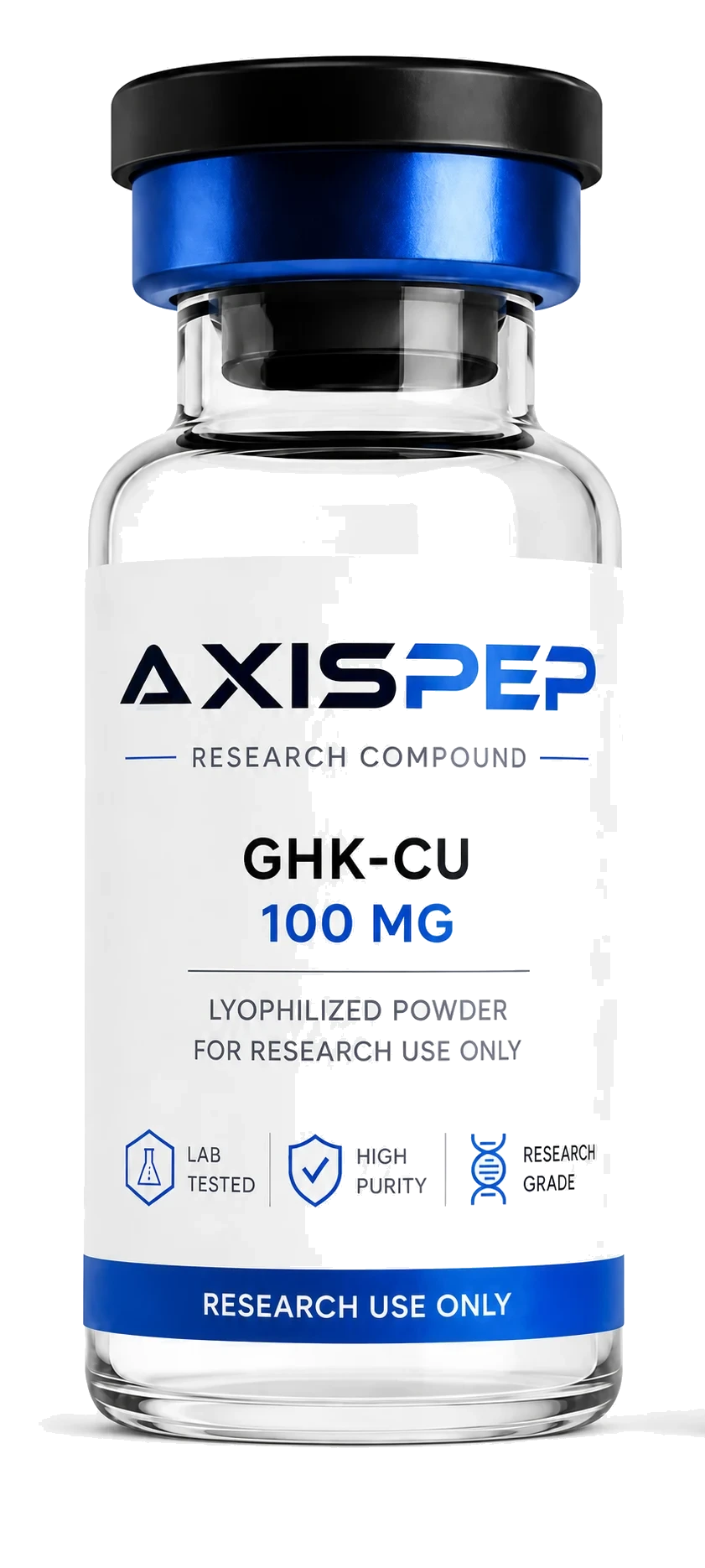 GHK-Cu 100mg Axispep research vial