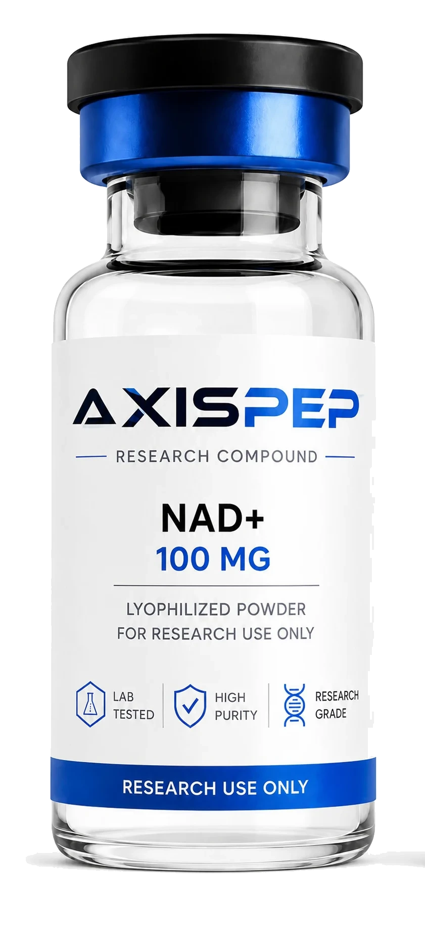 NAD+ 100mg Axispep research vial