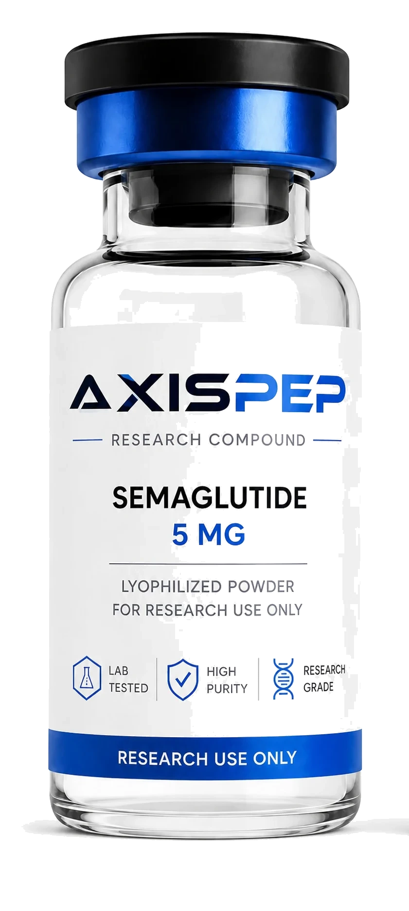 Semaglutide 5mg Axispep research vial