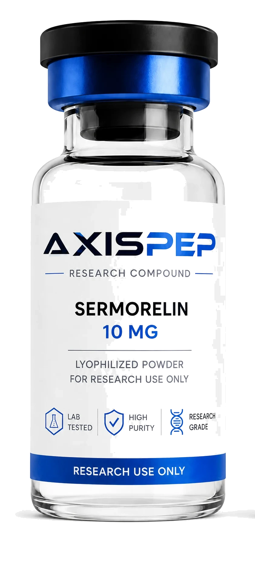 Sermorelin 10mg Axispep research vial